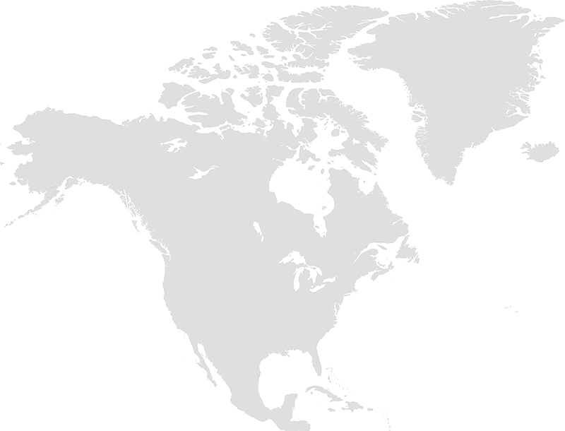 North America locations